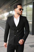 Kruvaze Erkek Blazer Ceket
