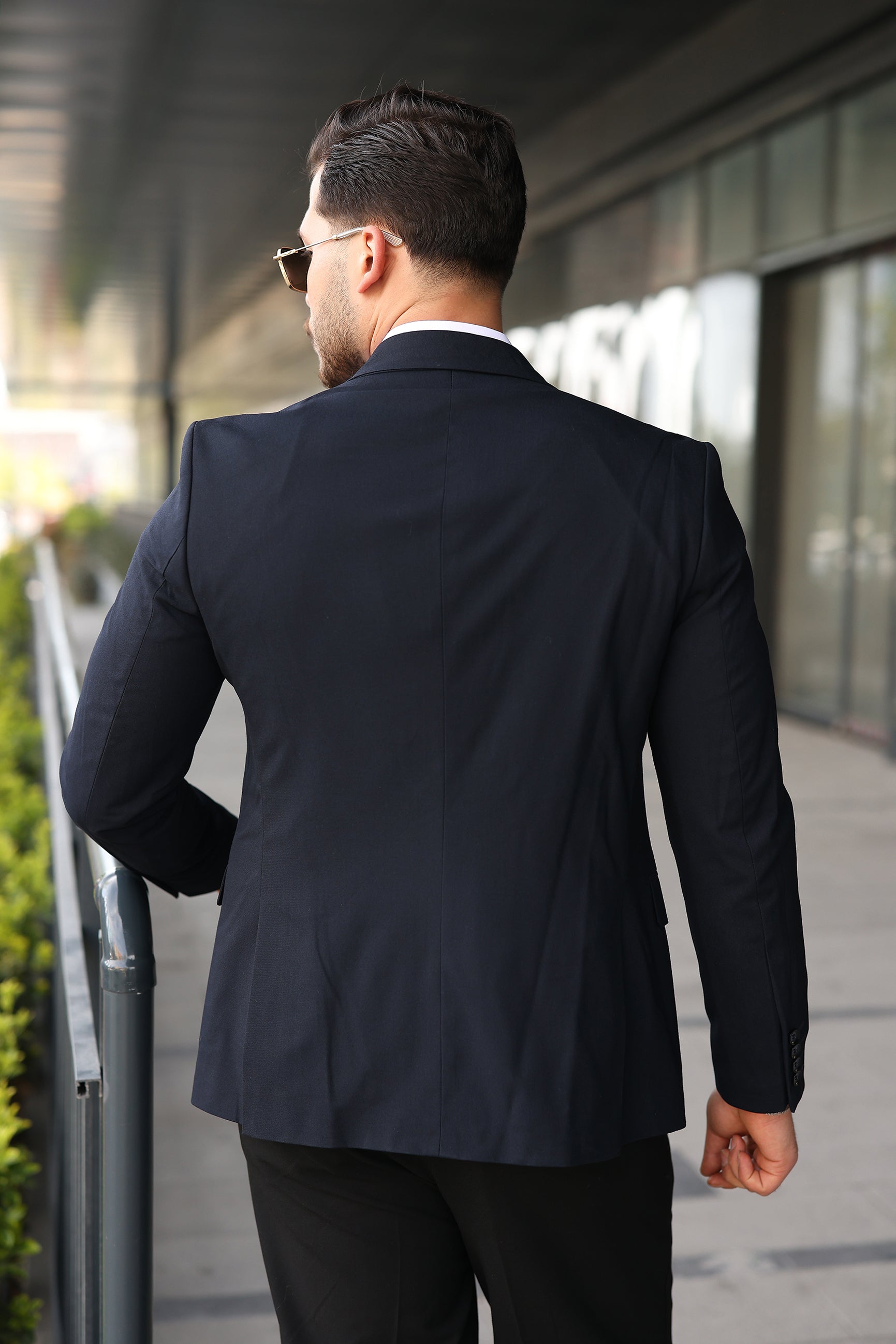 Tek Düğmeli Erkek Blazer Ceket