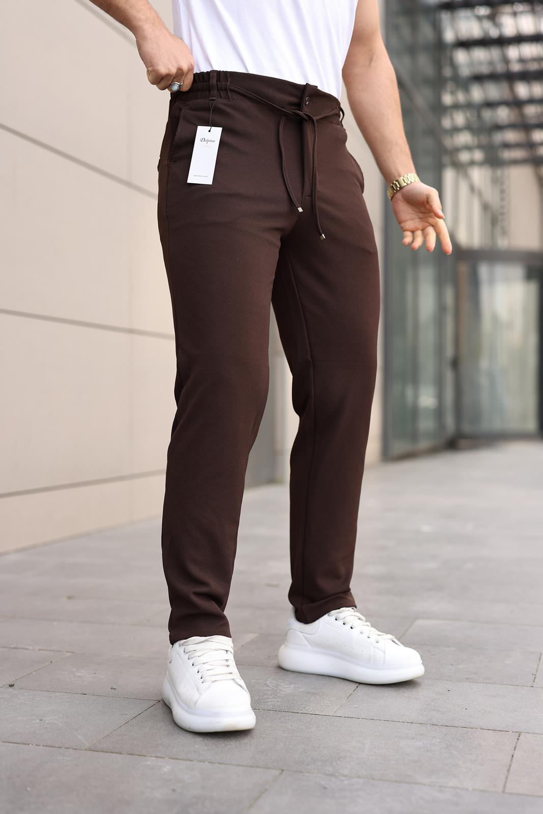 Modern Fit Bel Lastikli Erkek Jogger Pantolon