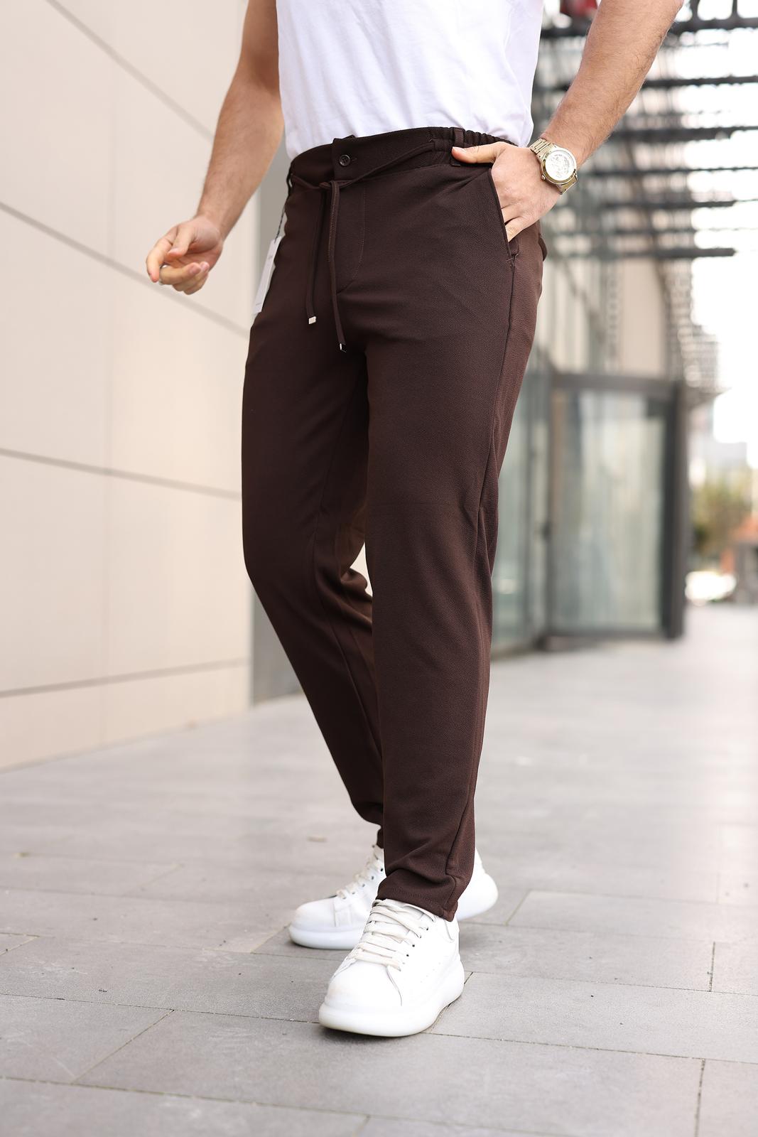 Modern Fit Bel Lastikli Erkek Jogger Pantolon
