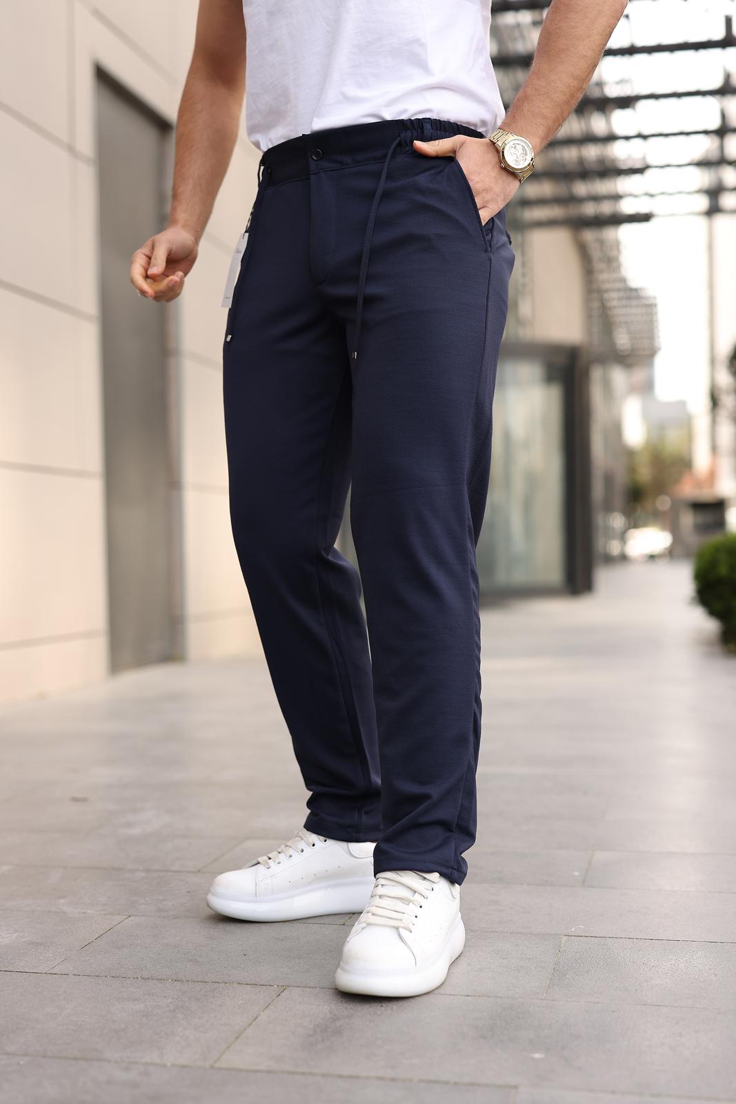 Modern Fit Bel Lastikli Erkek Jogger Pantolon