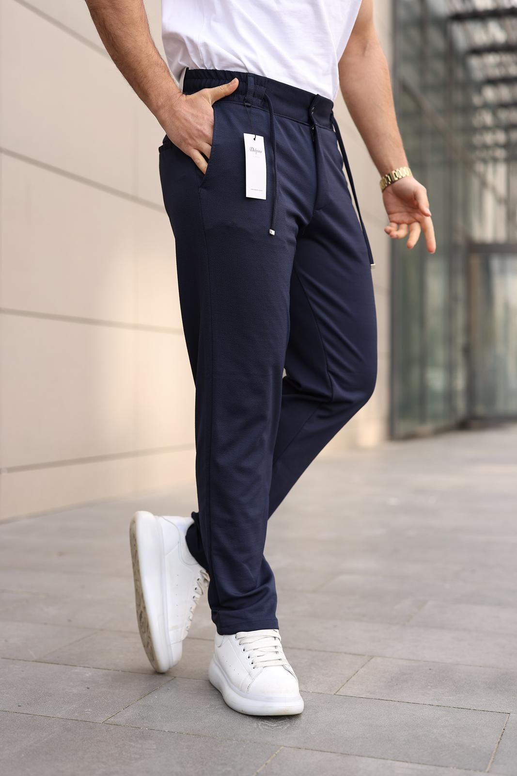 Modern Fit Bel Lastikli Erkek Jogger Pantolon